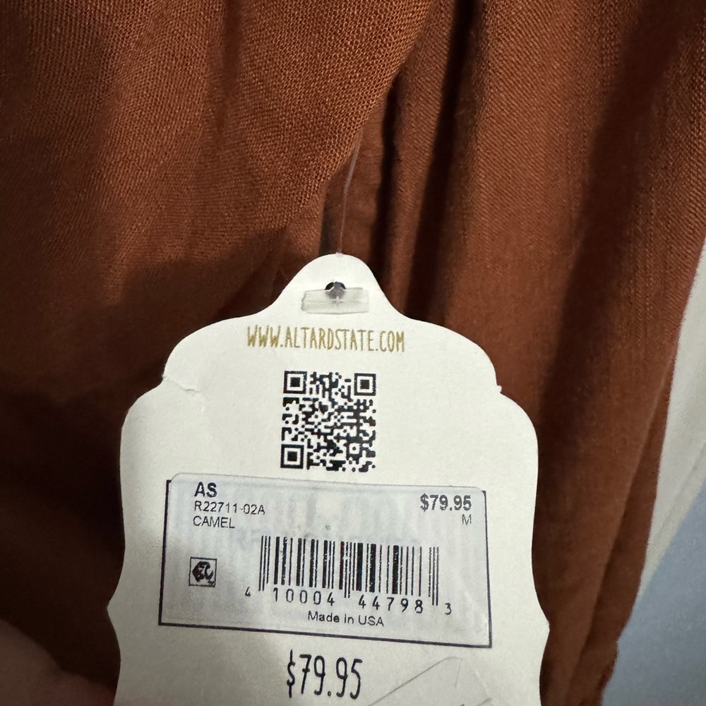 Gorgeous Light Weight Brown Romper Dress - Picture 3 of 4